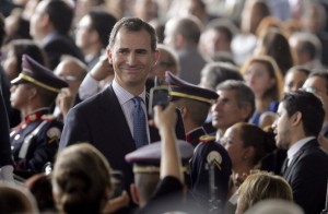 PRINCIPE FELIPE ASISTE A CEREMONIA INVESTIDURA SALVADOR SANCHEZ CEREN