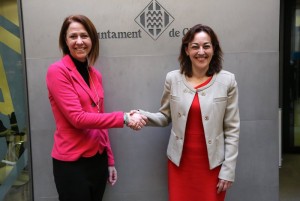 Ajuntament de Girona. Roda de premsa de CiU i PSC amb Marta Madrenas i Sílvia Paneque, per presentar l'acord de govern a la ciutat. Es preveu tarda amb diverses rodes de premsa; necessitaríem un fotògraf a disposició 
 1226#Quim Puig