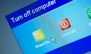 Windows computer standby icon
